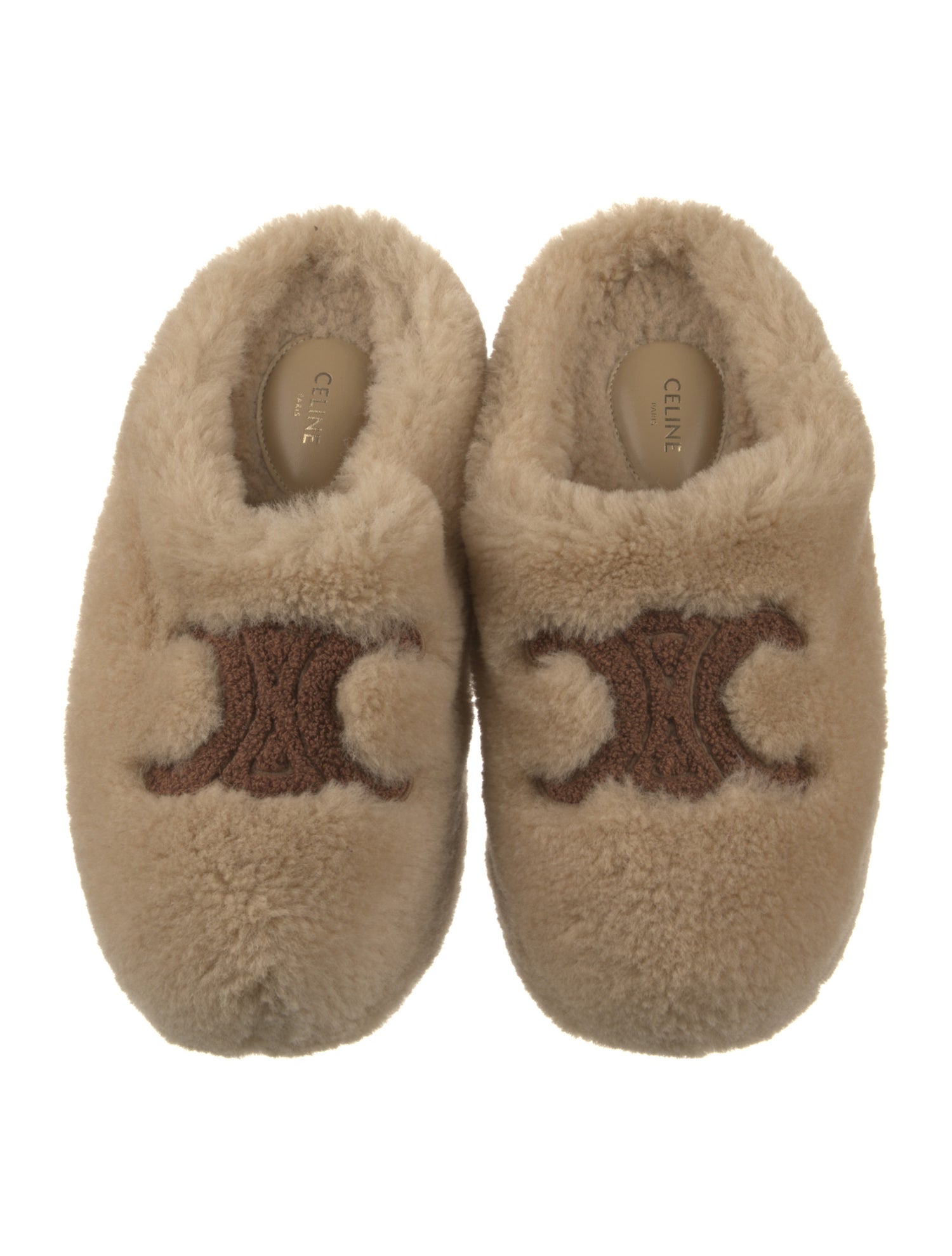 Celine Shearling Espadrilles